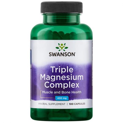 Swanson Triple Magnesium Complex 400mg 100 kapszula