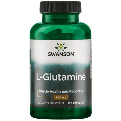 Swanson L-Glutamine 500mg 100 kapszula