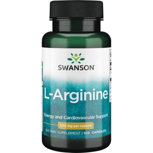 Swanson L-Arginine 500mg 100 kapszula