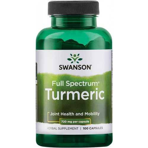 Swanson TURMERIC (Kurkuma) 720mg 100 kapszula