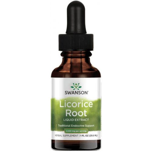 Swanson Licorice Root kivonat 29,6ml (Édesgyökér)