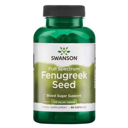 Swanson Fenugreek Seed (Görögszénamag) 610mg 90 kapszula