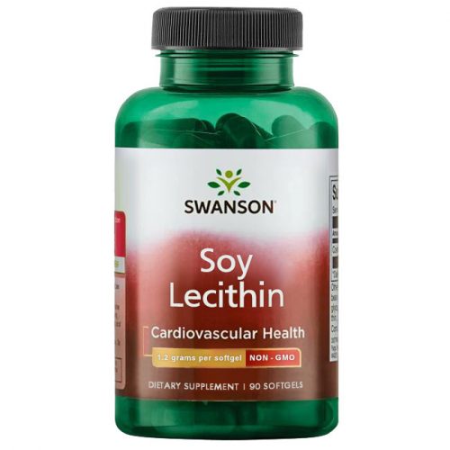 Swanson Soy Lecithin (Szója lecitin) 1200mg 90 lágyzselatin kapszula