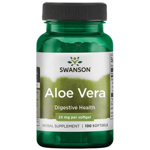 Swanson Aloe Vera 25mg 100 kapszula