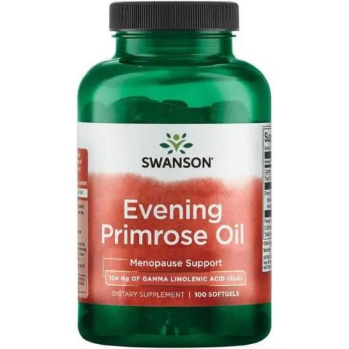 Swanson Evening Primrose Oil 500mg 100 kapszula (Ligetszépe olaj)