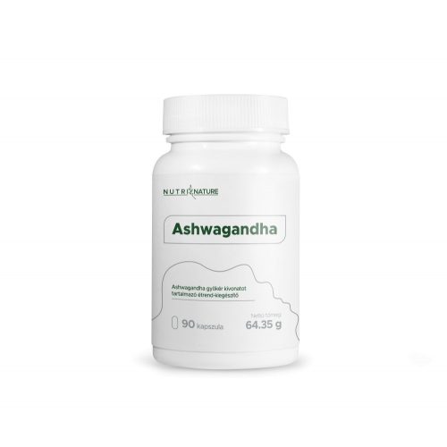 Nutri Nature Ashwagandha 375mg 90db kapszula