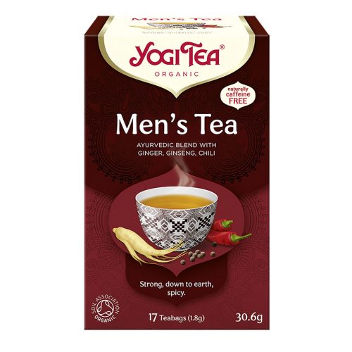 BIO Férfi tea 17x1,8g Yogi Men's Tea