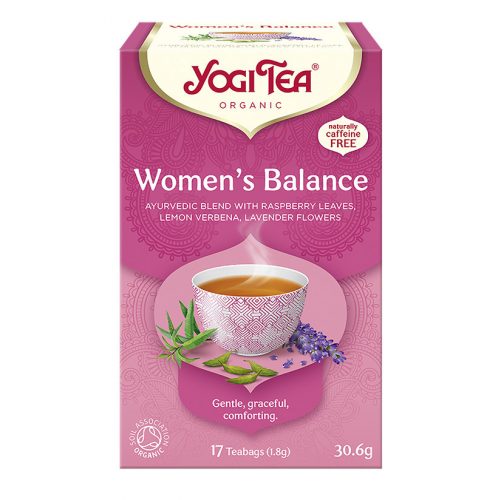 BIO Női egyensúly tea 17x1,8g Yogi Women's Balance