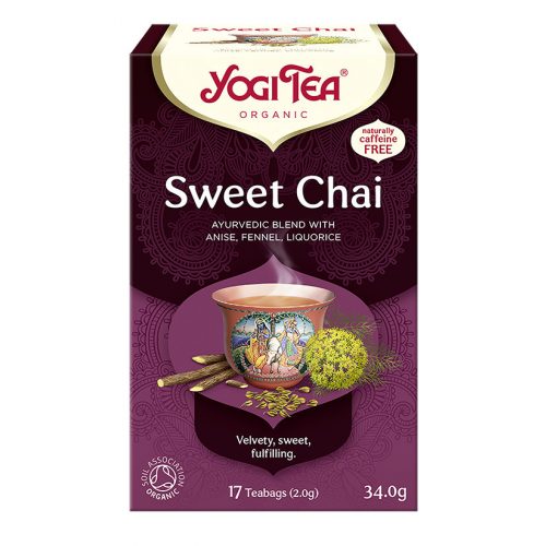 BIO Édes chai tea 17x2g Yogi Sweet Chai