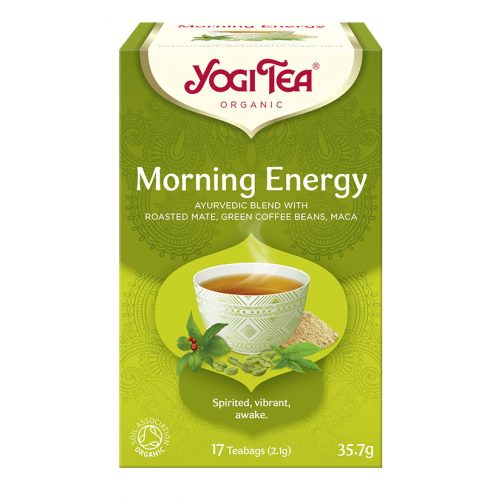 BIO Reggeli energia tea 17x2,1g Yogi Morning Energy