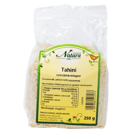 Natura Tahini szezámkrémpor 250g