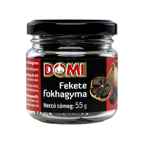 Domi Fekete fokhagyma gerezdek 55g üvegben