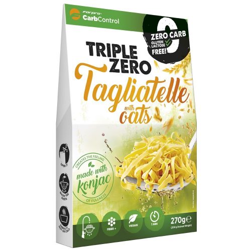 Triple Zero Szélesmetélt zabbal konjac tészta 270g