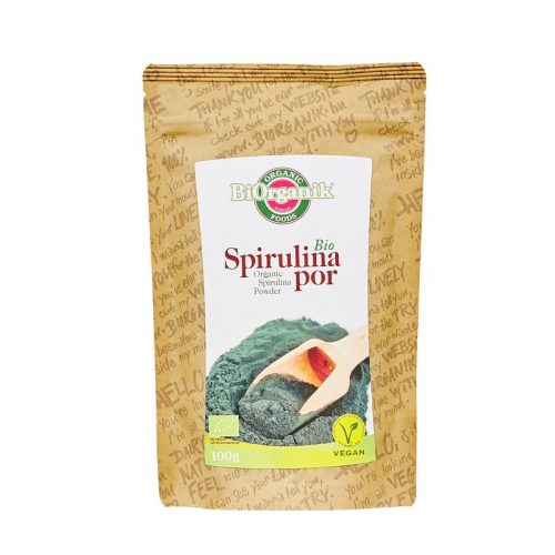 BIO spirulina por 100g BiOrganik