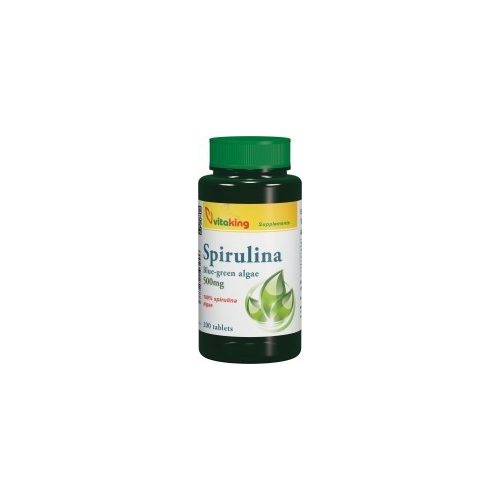 Vitaking Spirulina alga 500mg (200) tabletta