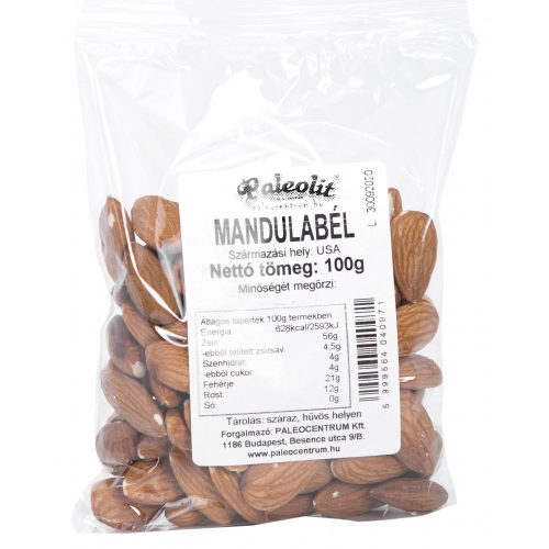 Paleolit Mandulabél natúr 100g