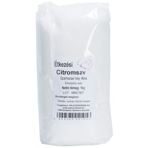 Paleolit Citromsav étkezési 1kg