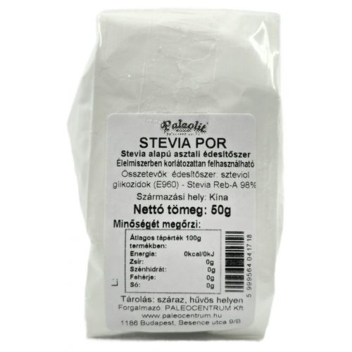 Paleolit Stevia por 98%-os 50g