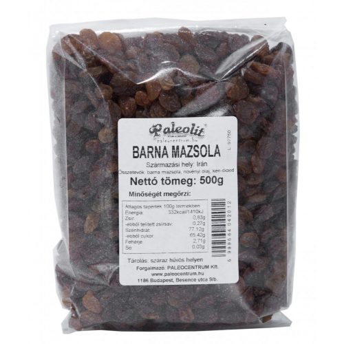 Paleolit Barna mazsola 500g