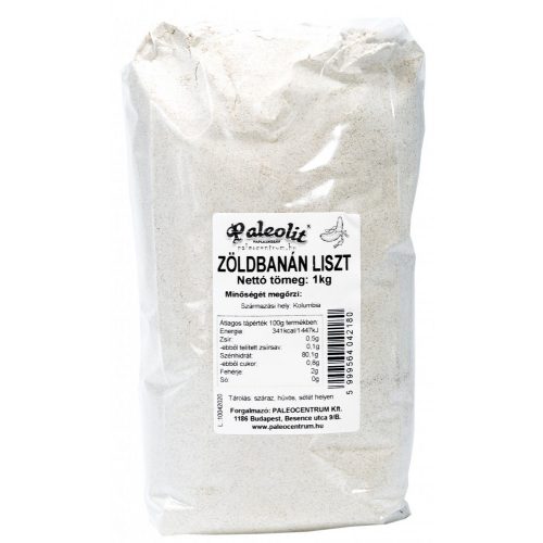 Paleolit Zöldbanán liszt 1kg