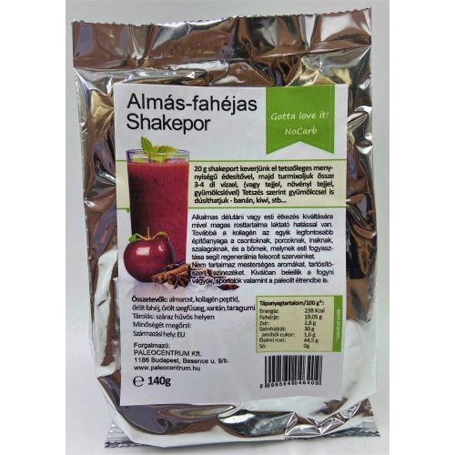 NoCarb Almás-fahéjas shakepor 140g (7 adag) Gotta love it!