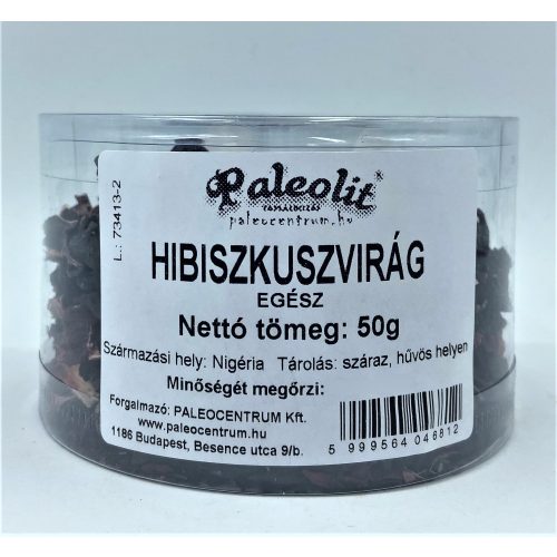 Paleolit Hibiszkuszvirág egész 50g