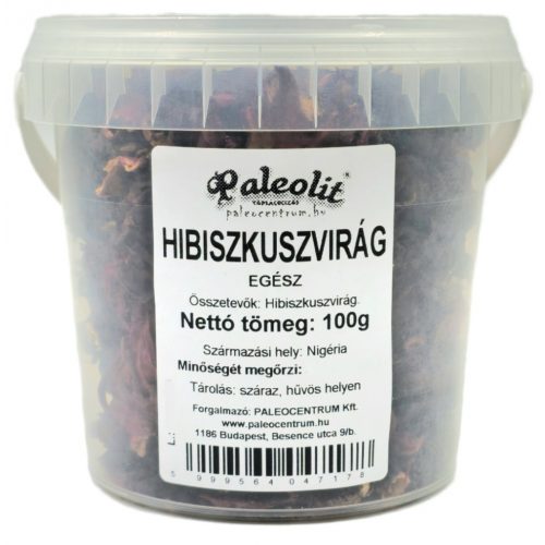 Paleolit Hibiszkuszvirág egész 100g vödrös