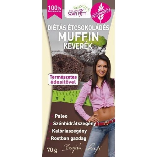 Szafi Reform Étcsokoládés muffin keverék 280g