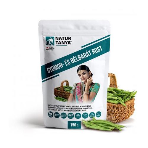 Natur Tanya® Vegán Gyomor- és bélbarát rost 150g Fermentált prebiotikus rost