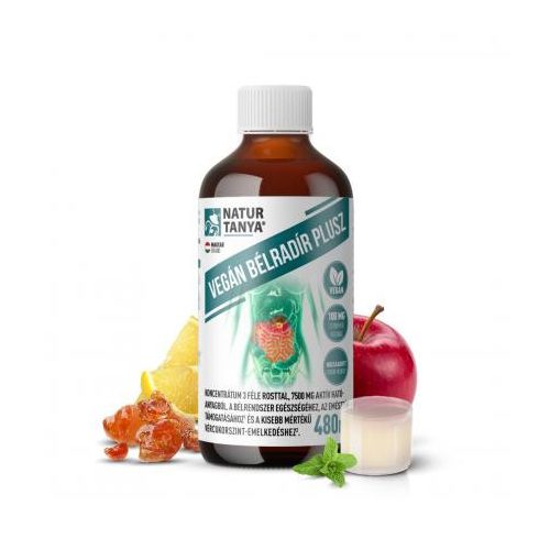 Natur Tanya® Vegán Bélradír plusz 480ml a bélrendszer egészségéhez