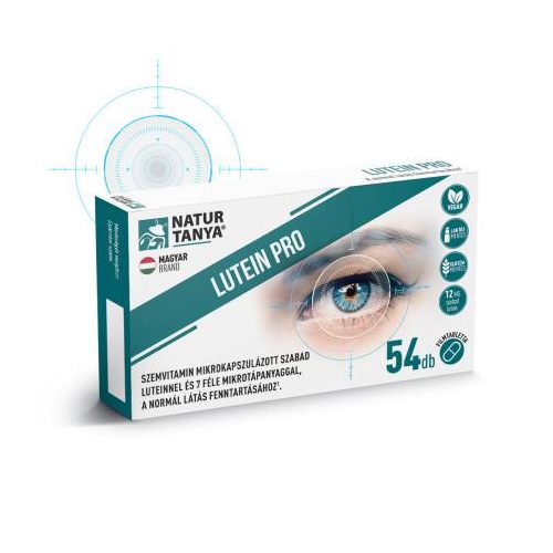 Natur Tanya® Lutein Pro szemvitamin 54db filmtabletta a látásért