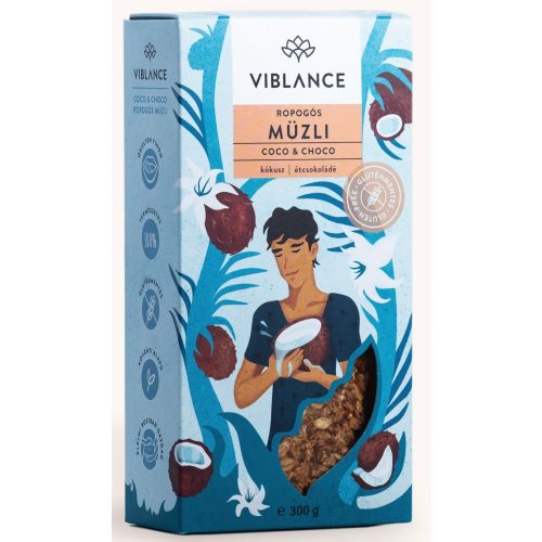 Viblance Choco Coco ropogós müzli 300g