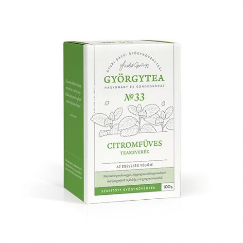 Györgytea Citromfüves teakeverék 100g Az egészség védője No.33