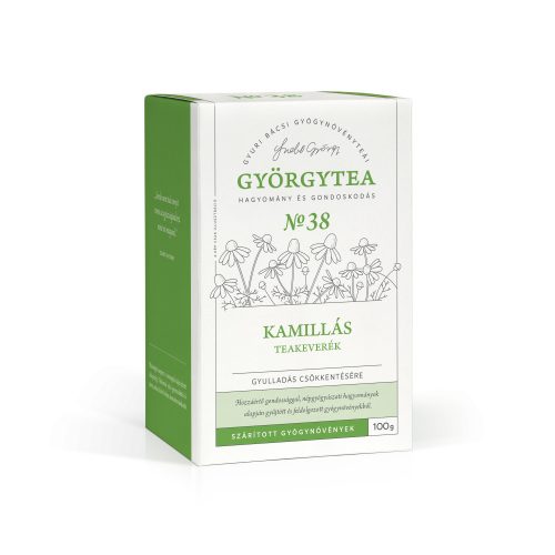 Györgytea Kamillás teakeverék 100g Gyulladás csökkentésére No.38