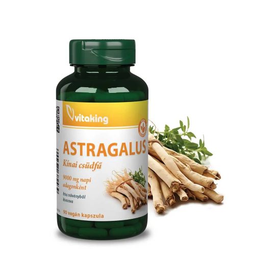 Vitaking Astragalus 9000mg/napi adag (90 ) vegán kapszula (Kínai csüdfű)