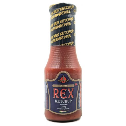 Csípős ketchup cukormentes 330g REX