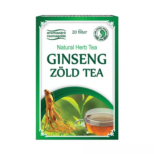 Dr. Chen Ginseng zöld teakeverék filteres 20x3g