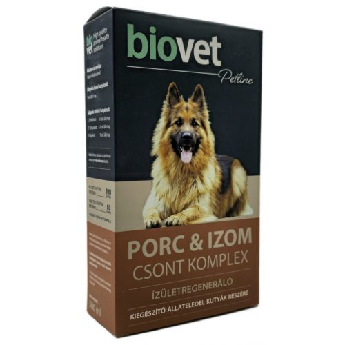 Biovet Porc & Izom Csont komplex 500ml ízületregeneráló kutyák részére