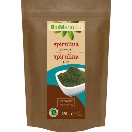 BIO Spirulina alga por 250g BioMenü