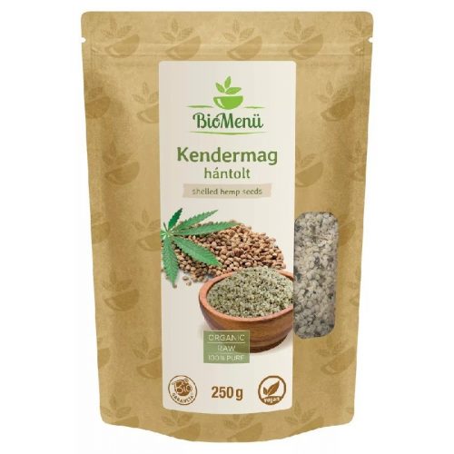 BIO Kendermag hántolt 250g BioMenü