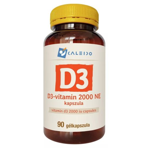 Caleido D3-vitamin 2000 NE gélkapszula 90db