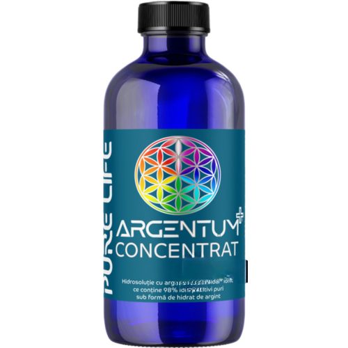 Argentum 35ppm ezüstkolloid szájöblögető oldat 240ml Pure Life