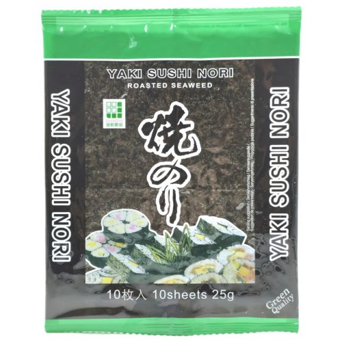 Yaki Sushi Nori Tengeri algalapok 25g 10 lap