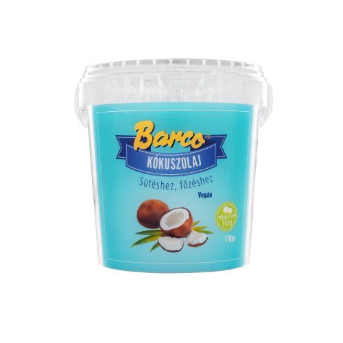 Barco Kókuszolaj (vödrös) 1l