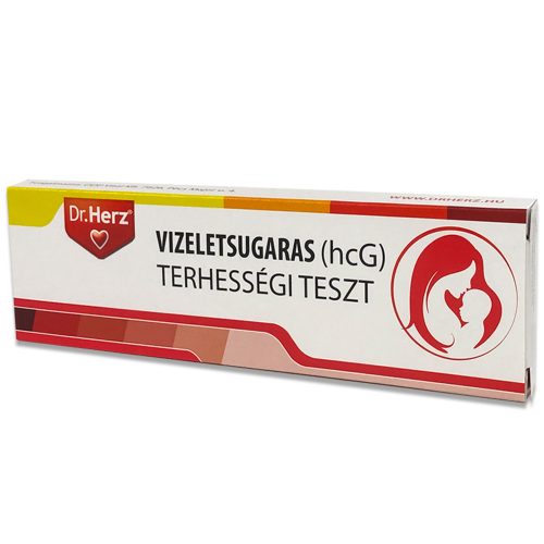 Dr. Herz Vizeletsugaras(10 mIU/ml hcG) terhességi teszt /EP kártyára adható/ (Szav.idő: 25/02)