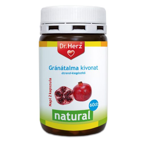 Dr. Herz Gránátalma Kivonat 500mg kapszula 60 db 