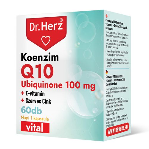 Dr. Herz Koenzim Q10 100 mg kapszula  60 db DOBOZOS