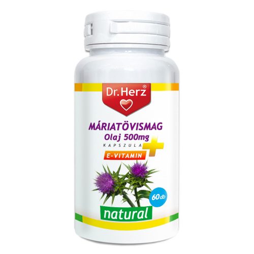 Dr. Herz Máriatövismag Olaj 500 mg kapszula 60 db 