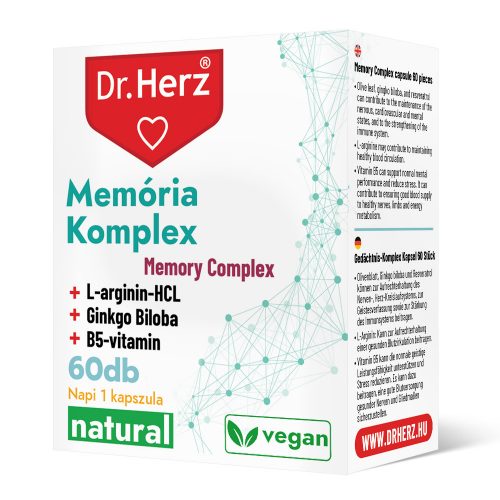 DR Herz Memória Komplex 60 db kapszula