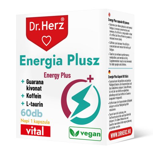 DR Herz Energia Plusz 60 db kapszula doboz